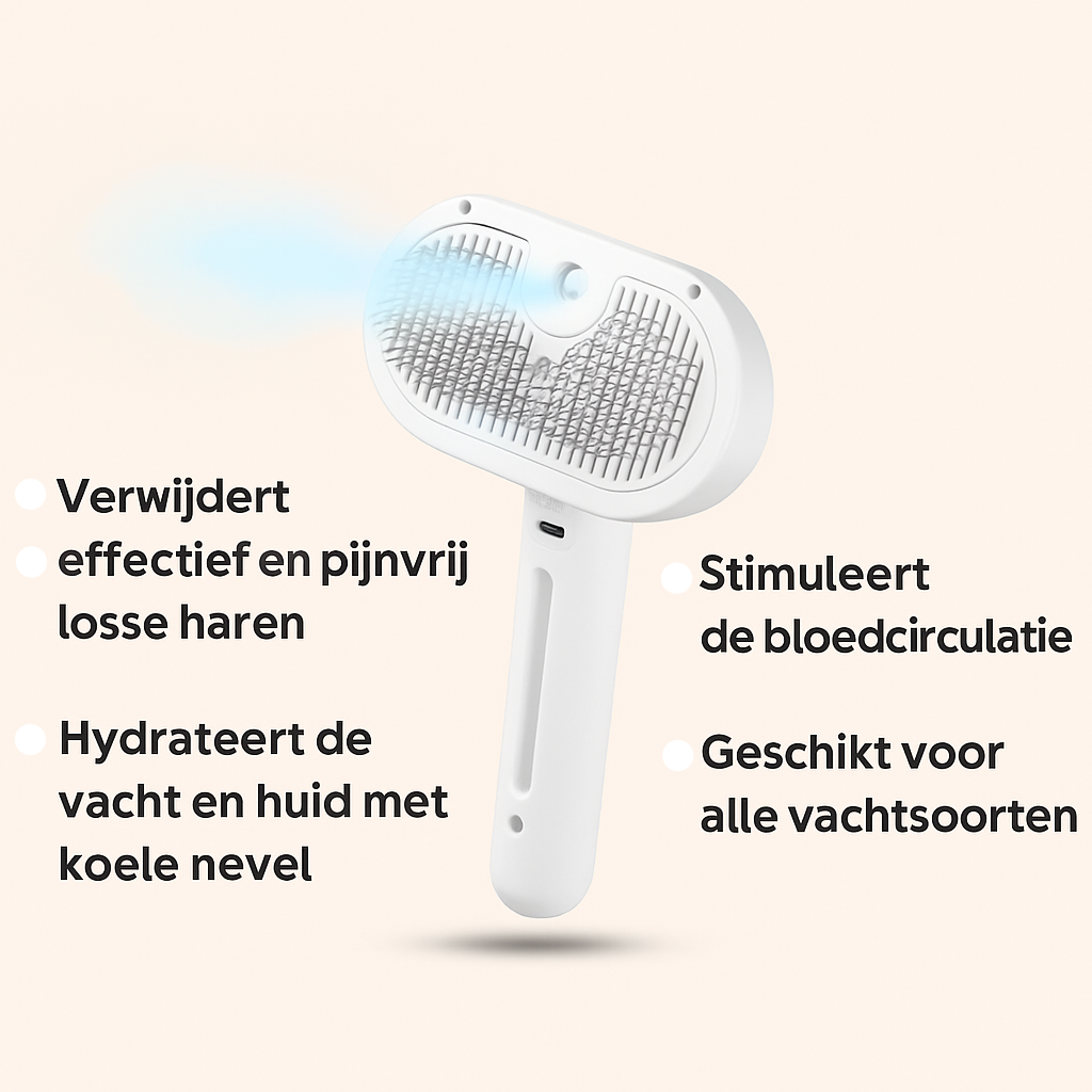 HydroGroom Pro  – Laat je huisdier stralen zonder een volledige badsessie