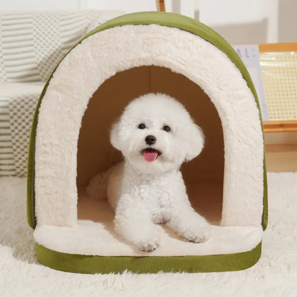 CuddleCave™ Deluxe Bed – Luxe Knuffelbed voor Hond & Kat