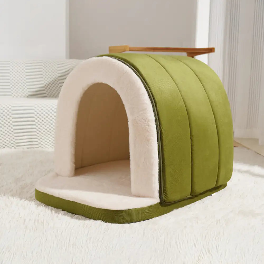 CuddleCave™ Deluxe Bed – Luxe Knuffelbed voor Hond & Kat