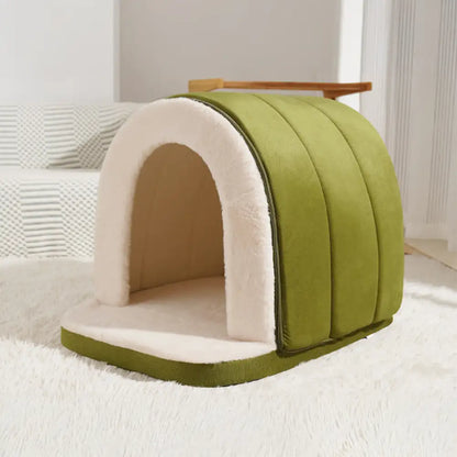 CuddleCave™ Deluxe Bed – Luxe Knuffelbed voor Hond & Kat