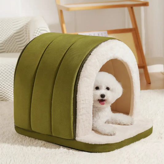 CuddleCave™ Deluxe Bed – Luxe Knuffelbed voor Hond & Kat