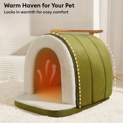 CuddleCave™ Deluxe Bed – Luxe Knuffelbed voor Hond & Kat