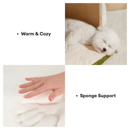 CuddleCave™ Deluxe Bed – Luxe Knuffelbed voor Hond & Kat