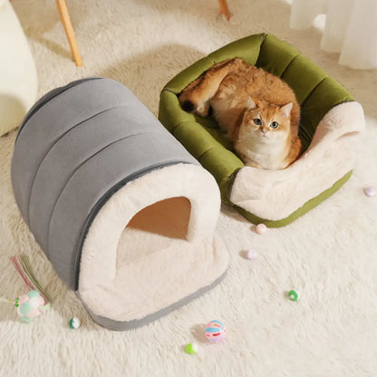 CuddleCave™ Deluxe Bed – Luxe Knuffelbed voor Hond & Kat