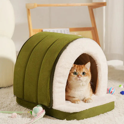 CuddleCave™ Deluxe Bed – Luxe Knuffelbed voor Hond & Kat