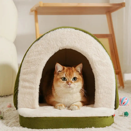 CuddleCave™ Deluxe Bed – Luxe Knuffelbed voor Hond & Kat