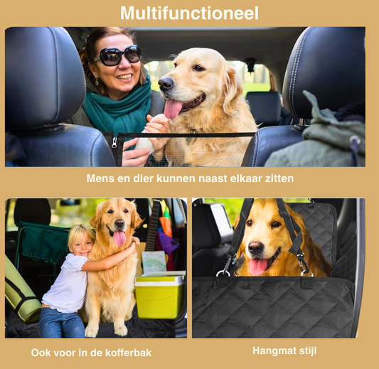 Spark Achterbankbeschermer – premium bescherming voor jouw auto én hond