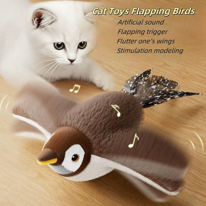FelineFly Realistische Simulatie Vogel voor Katten - Grote Mus