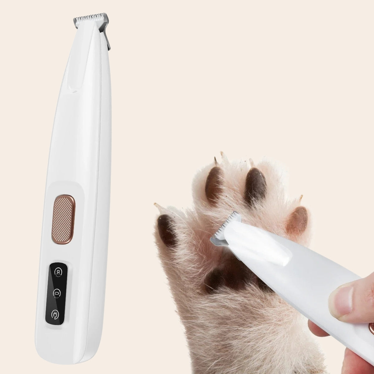 PawTrim Pro LED Trimmer – Veilig & Vluchtig voor de Perfecte Pootverzorging