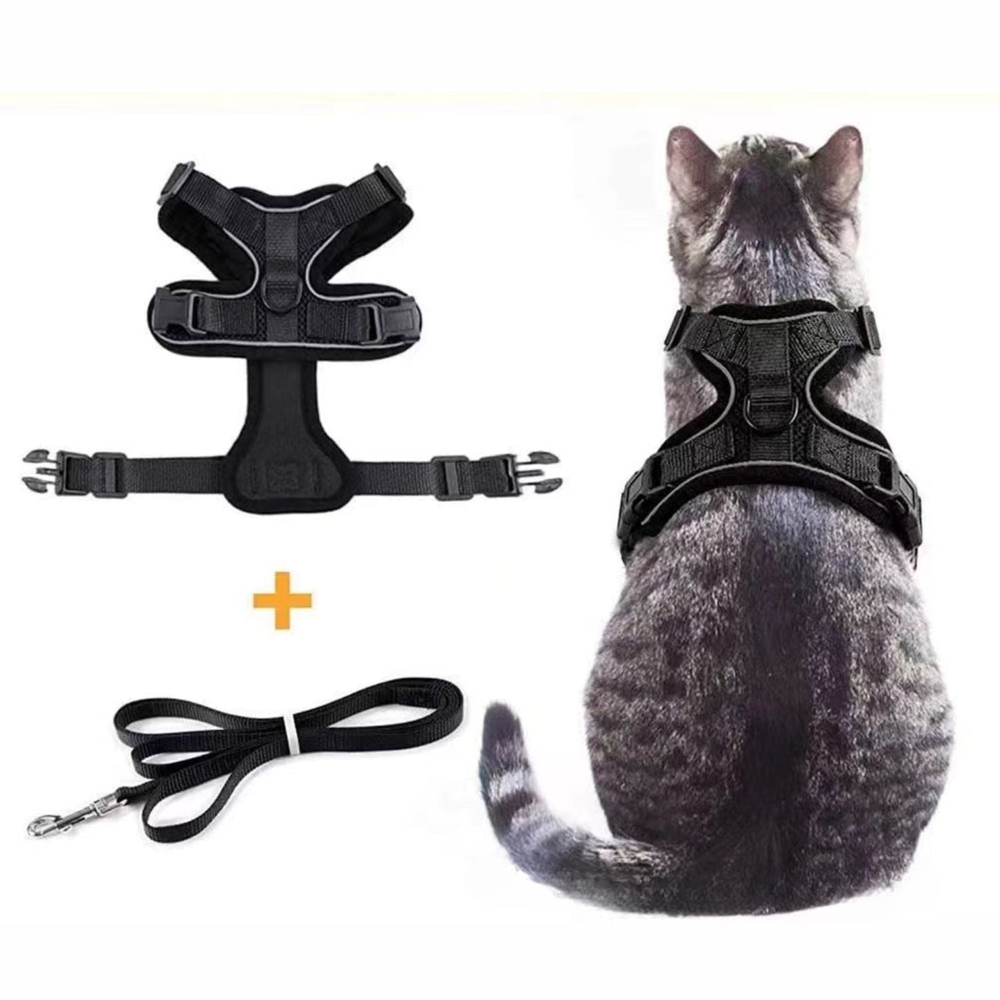 CatVenturer Kattenharnas & Lijn set