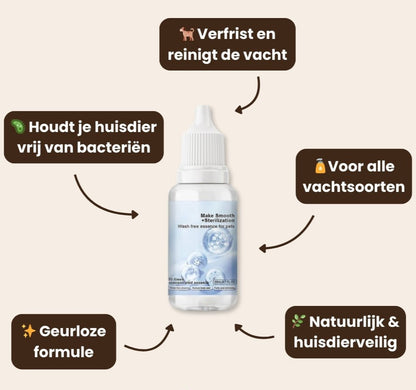Vacht verfrissende Shampoo Druppels - Te gebruiken met onze Hydrogroom Pro